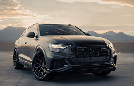 agluxury agwheels ag wheels wheel ag luxury avant garde avantgardewheels avantgarde agluxurywheels rim rims tire tires agl43 monoblock gloss black audi q8 sq8
