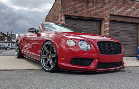 bentley continental gtc agl22 spec3 polished grigio chrome lip agluxury wheels