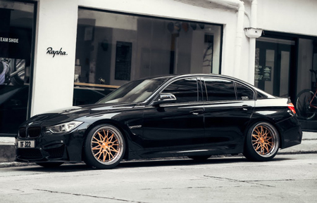agluxury wheels agl58 brushed polished rose gold custom concave forged bespoke rims mesh multi spoke 20in staggered bmw f30 328 3series vossen forigato vellano rotiform