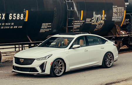 agluxury wheels agl74 monoblock cadillac ct5 ct5-v brushed polished grigio forged concave wheels polished custom 22in 22inch vossen hre anrky rotiform split spoke