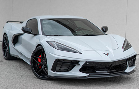 chevrolet c8 corvette agl42 gloss black agluxury wheels