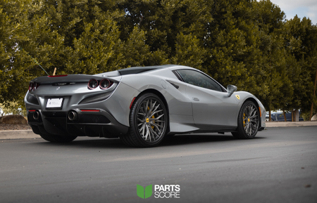agluxury wheels agl67 brushed grigio carbon fiber overlay lip custom concave forged bespoke rims three piece made in usa ferrari 488 f8 tributo pista 1016 vellano vossen forgiato rotiform adv1 luxury al13 brixton hre
