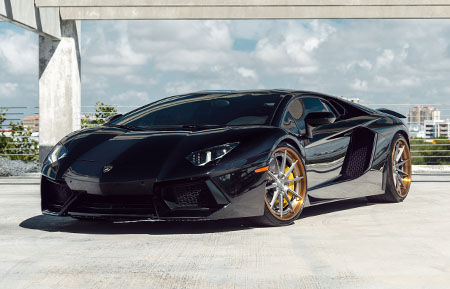 lamborghini aventador sv black agluxury wheels agl31 spec3 brushed grigio monaco lip custom concave forged three piece vossen forgiato adv.1 adv1 anrky five spoke split supercar 21in 22in staggered rims