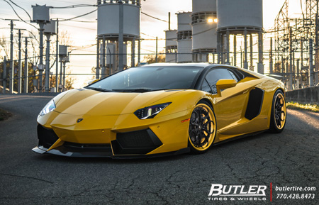 agluxury wheels agl46 spec3 gloss black yellow lip hardware custom bespoke rims stance lamobrghini aventador sv svj butler tire 20in 21in staggered rotiform vossen forgiato lp700-4