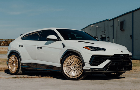 lamborghini urus performante agluxury wheels agl83 mono monoblock forge matte brush brushed champagne custom concave forged spec3 three piece directional ring monoblock bespoke rims mesh rolls royce vossen vellano adv1 forgiato velos designwerks hre al13 anrky brixton esrforged mvforged mercedes benz mercedes-benz gwagen sclass g63 amg s580 two tone black white gloss