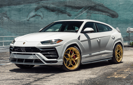 white lamborghini urus lambo agluxury wheels agl56 custom concave forged three piece gloss adv1 anrky vossen 24in 24inch bespoke rims 1016 industries suv super mesh three piece
