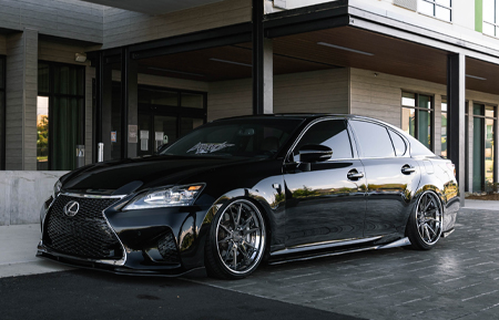 lexus gs350 gs250 gs300 gs450 fsport grl10 grl11 brushed black chrome avant garde agwheels wheel rims rim tire tires wheels agluxury luxury coupe spec3 agl59