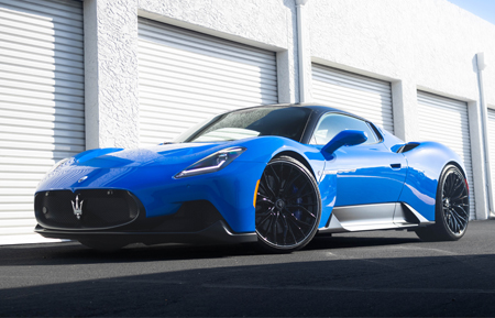 agluxury wheels agl67 brushed grigio carbon fiber overlay lip custom concave forged bespoke rims three piece made in usa maserati mc20 coupe sports ferrari 488 f8 tributo pista 1016 vellano vossen forgiato rotiform adv1 luxury al13 brixton hre