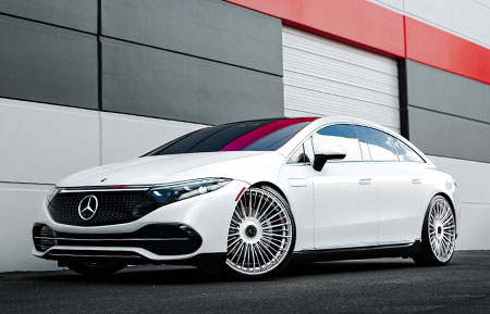 mercedes benz eqs eqs450+ eqs450 agluxury wheels agl63 monoblock two tone high polished polar white face forged custom concave forgiato 24in 24inch vellano vossen anrky al13 brixton signature