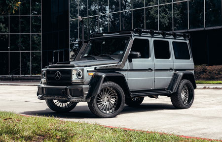 agluxury wheels agl54 22in 22inch mercedes benz g550 brabus forged concave wheels brushed grigio ddt2 hre vossen vellano forgiato rims