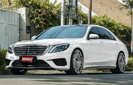 agluxury wheels agl60 forged monoblock brushed grigio polished accent mercedes-benz mercedes benz mbusa s400 custom concave forged bespoke rims vossen vellano adv1 forgiato velos designwerks