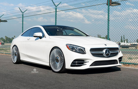 mercedes-benz mercedes benz s63 s560 amg coupe convertible agluxury wheels rolls royce 24 inch 24in forged agl45 monoblock mesh multispoke matte polished clear bronze spoke rims vossen vellano adv1 forgiato velos designwerks al13 brixton forgiato anrky esr mvforged r1 motorsports