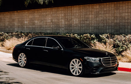 mercedes-benz s580 2019 agluxury wheels aglvanguard vanguard 24in 24in custom monoblock flow form rotary forged concave miami 10 spoke silver machine