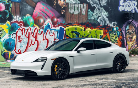 agluxury wheels agluxurywheels porsche taycan turbo s euro european supercar sports car gloss black agl58 spec3 concave custom forged forge multipiece 22inch 22s