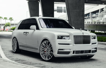 agluxury wheels agl58 polished arctice white face custom concave forged monoblock bespoke rims mesh multi spoke 26in rolls-royce rolls royce cullinan vossen forigato vellano rotiform