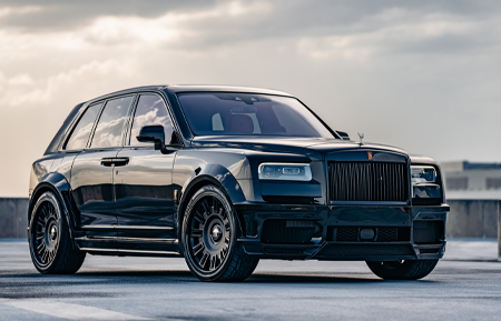 rolls-royce rolls royce cullinan wraith ghost 24 inch 24in forged multipiece three piece concave multi spoke two tone wheels rims gloss black matte vossen rotiform velos velgen adv1 al13 anrky luxury car cars novitec widebody