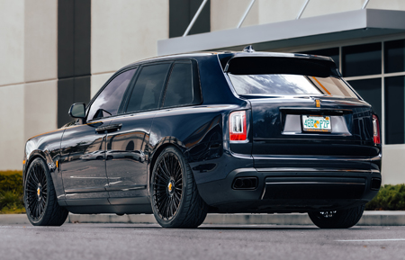 rolls royce rolls-royce phantom ghost dawn wraith cullinan agl63 monoblock two tone high polished brushed face forged custom concave forgiato 24in 24inch vellano vossen anrky al13 brixton signature forgiato custom agluxury