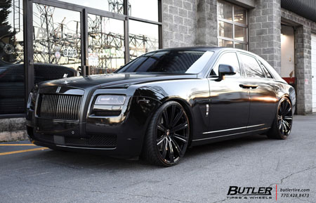 agluxury wheels agl-vanguard gloss black custom concave monoblock flow form rotary forged ten spoke luxury rolls-royce ghost phantom dawn 24in 24inch vossen forgiato anrky xoluxury vellano