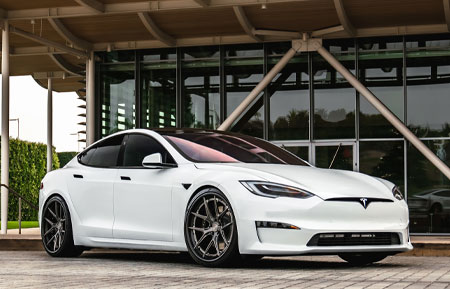 tesla model s plaid agluxury wheels agl75 matte brushed grigio matte carbon fiber custom concave forged bespoke rims vossen vellano adv1 forgiato velos designwerks