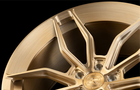 agluxury wheels agl64 monoblock aeroflange aero flange matte brushed champagne custom concave forged bespoke rims vossen vellano adv1 forgiato velos designwerks