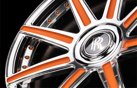 agluxury wheels agl22 agl22-8r duo block polished orange windows two tone rolls royce wraith dawn phantom cullinan 24in 24inch vossen forgiato vellano suv 8 spoke