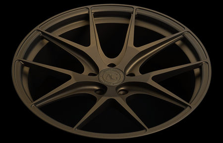 agluxury wheels agl23 casper highland bronze monoblock five spoke split vossen vellano hre stance wiked kustomz