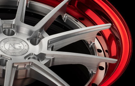 agl31 agluxury luxury wheels spec3 brushed polished candy red wheel rims concave forged wheels vossen vellano adv1 spec3