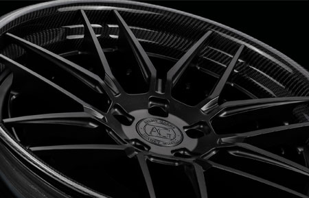 agluxury wheels agl35 agl35nd matte black carbon fiber lip custom concave forged monoblock bespoke rims brixton vossen hre anrky forgiato vellano
