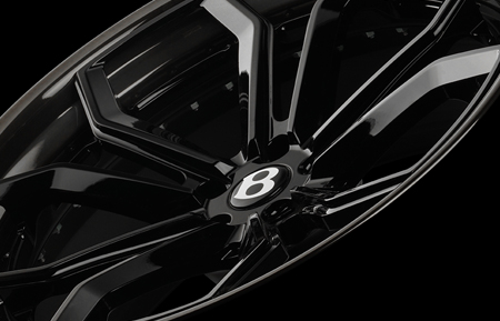 agl37 gloss black polished candy black concave lip custom forged wheels