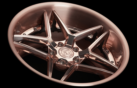 agluxury wheels agl42 spec3 polished rose gold brushed lip custom concave forged bespoke rims adv1 anrky vossen forgiato rotiform