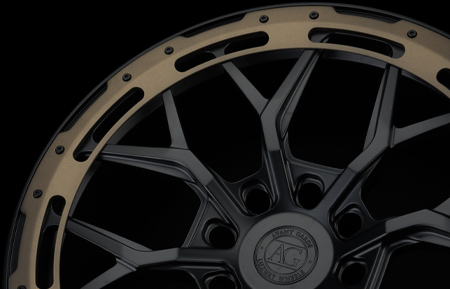 agl43 forge forged monoblock aero ring matte black matte highland bronze 8 lug gmc hummer ev tesla agluxury custom bespoke forged wheels rims vossen vellano forgiato hre adv1 alloy al13 brixton spec1 gloss white chrome