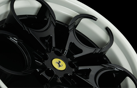 agluxury wheels agl46 spec3 gloss black bianco avus white gloss custom bespoke concave forged three piece rims rotiform vossen hre vellano forgiato