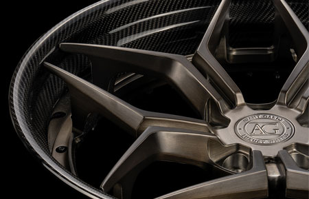 agluxury wheels agl56 brushed black candy carbon fiber spec3 custom concave forged rims supercar exotic vellano hre rotiform adv.1 vossen