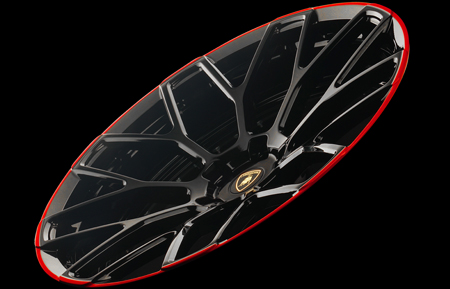 agluxury wheels agl57 monoblock mesh multispoke gloss black red pinstripe lamborghini forged custom concave forgiato adv.1 anrky vossen rohana rims 24in 24inch 22in