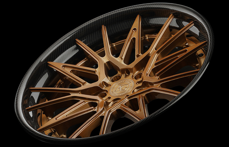 agluxury wheels agl58 brushed monaco copper carbon spec3 bmw m4 custom concave forged one piece bespoke rims rotiform vossen hre anrky forgiato