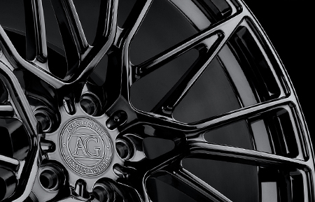 agluxury wheels agl58 matte black monoblock custom concave forged one piece bespoke rims rotiform vossen hre anrky forgiato