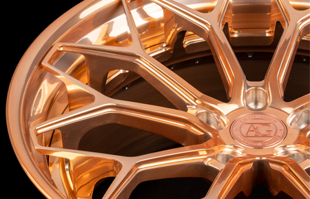 agluxury wheels agl61 polished copper spec3 lip custom concave forged bespoke rims lamborghini vossen vellano adv1 forgiato velos designwerks