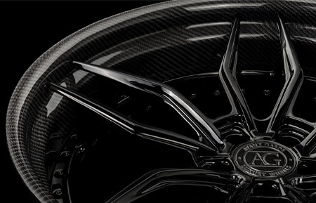 agluxury wheels agl64 spec3 gloss black carbon fiber lip custom concave forged bespoke rims vossen vellano adv1 forgiato velos designwerks