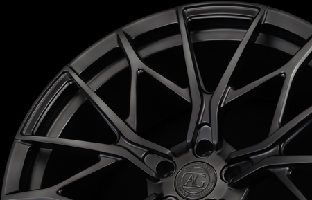 agluxury wheels agl66 matte black chrome monoblock custom concave forged bespoke rims vossen vellano adv1 forgiato velos designwerks