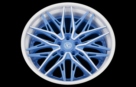 agluxury wheels agl91 rapid blue gloss white chevrolet chevy corvette vette c8 c7 z06 bespoke rims mesh vossen vellano adv1 forgiato velos designwerks hre al13 anrky brixton esrforged mvforged