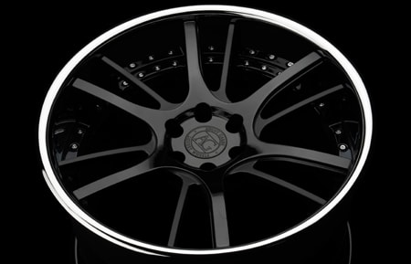 agluxury wheels agl18 matte gloss black three piece rims custom concave forged directional five spoke forgiato vossen rotiform dodge viper acr