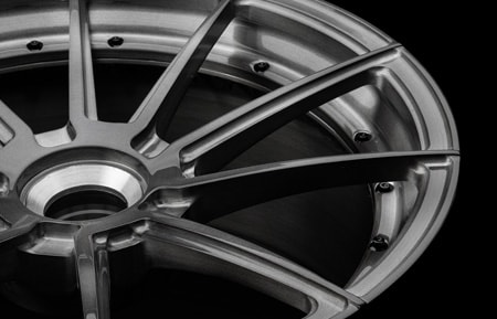 agluxury wheels ag luxury agwheels avant garde agl31 step duo block centerlock machined for lamborghini huracan performante brushed grigio face gloss black hardware rim rims tire tire 20s 21s 20inch 21inch 20 21 lambo spyder mccustoms miami mc customs