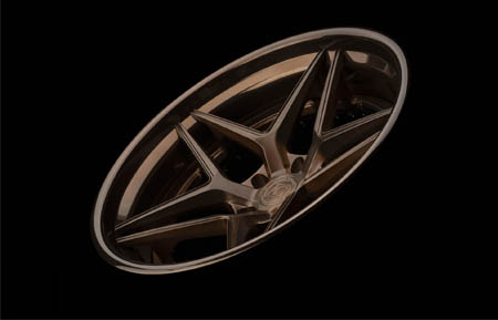 agluxury wheels agl42 spec3 matte brushed transparent brown custom concave forged three piece bespoke rims adv1 anrky vossen forgiato rotiform