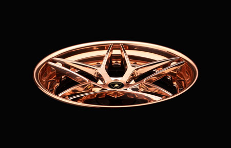 agluxury wheels agl42 spec3 brushed polished rose gold 21in custom concave forged three piece bespoke rims lamborghini huracan adv1 anrky vossen forgiato rotiform