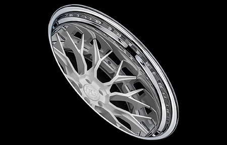 agl43 forge forged spec 3 brushed grigio carbon fiber overlay lip gloss black hardware threepiece 3piece tesla agluxury custom bespoke forged wheels rims vossen vellano forgiato hre adv1 alloy al13 brixton spec1 gloss white chrome