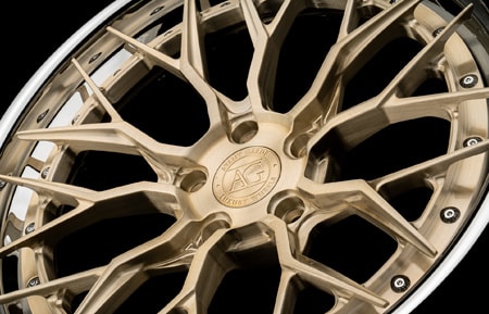 agluxury wheels agl43 spec3 agwheels avant garde brushed champagne face chrome lip hardware concave custom forged rim rims tire tires custom vossen vellano hre adv.1 anrky forgiato flow