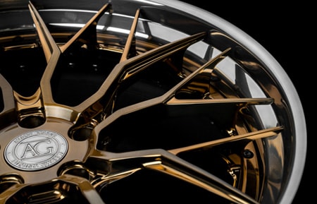 agluxury wheels agl43 spec3 agwheels avant garde brushed polished bronze burst face polished clear lip gloss black hardware concave custom forged rim rims tire tires custom vossen vellano hre adv.1 anrky forgiato flow
