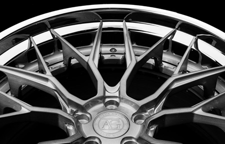 agluxury wheels ag luxury agwheels avant garde agl43 forged spec3 3 piece brushed stainless polished lip concave custom rim rims tire tires custom vossen vellano hre adv.1 anrky forgiato flow