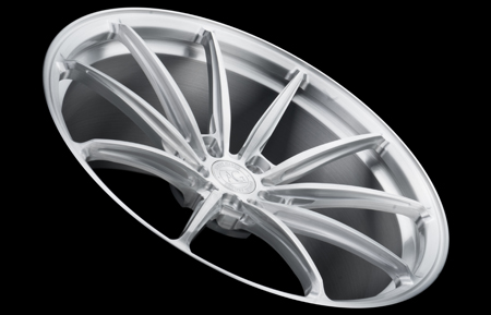 agluxury wheels agl74 monoblock forged concave wheels brushed custom 22in 22inch vossen hre anrky rotiform split spoke ferrari 488 gtb 458 pista f8 tributo