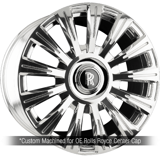 agl48 flat face monoblock agluxury agwheels avant garde wheel wheels rim rims gloss black luxury 13 spoke 13spoke thirteen rolls royce phantom drophead wraith ghost mcucustoms forged custom